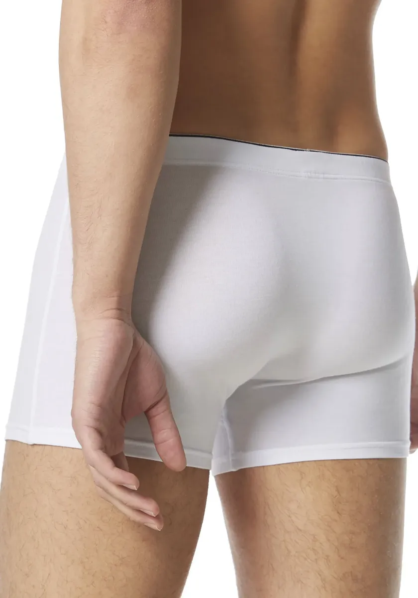 Боксеры Bruno Banani Short Infinity с поясом с контрастным логотипом, белый — фото 4