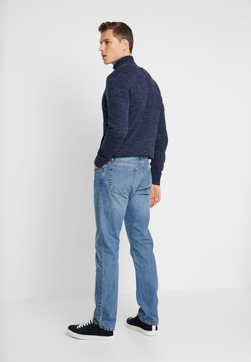 Джинсы Straight Leg SIERRA VISTA GAP, цвет blue denim — фото 3