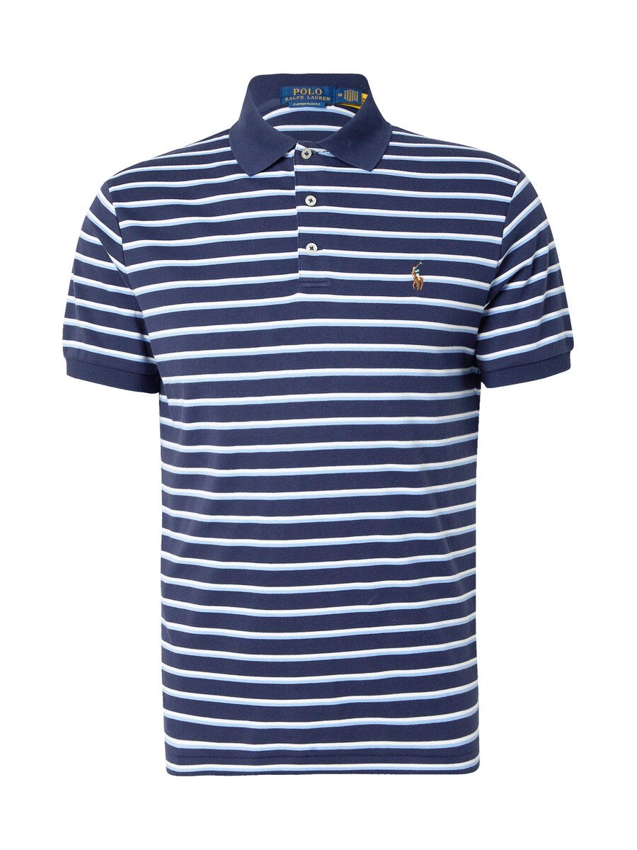 

Рубашка Polo Ralph Lauren, цвет Light blue/Dark blue