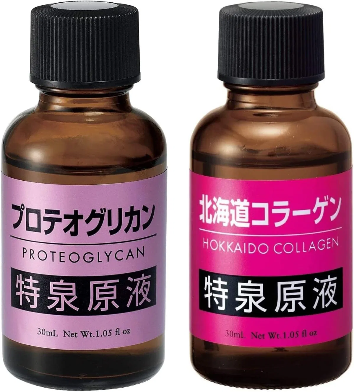 Набор сывороток для ухода за кожей Tokusen Solution Aging Care Set, Hokkaido Collagen 30 мл + Proteoglycan 30 мл Special Spring Concentrate