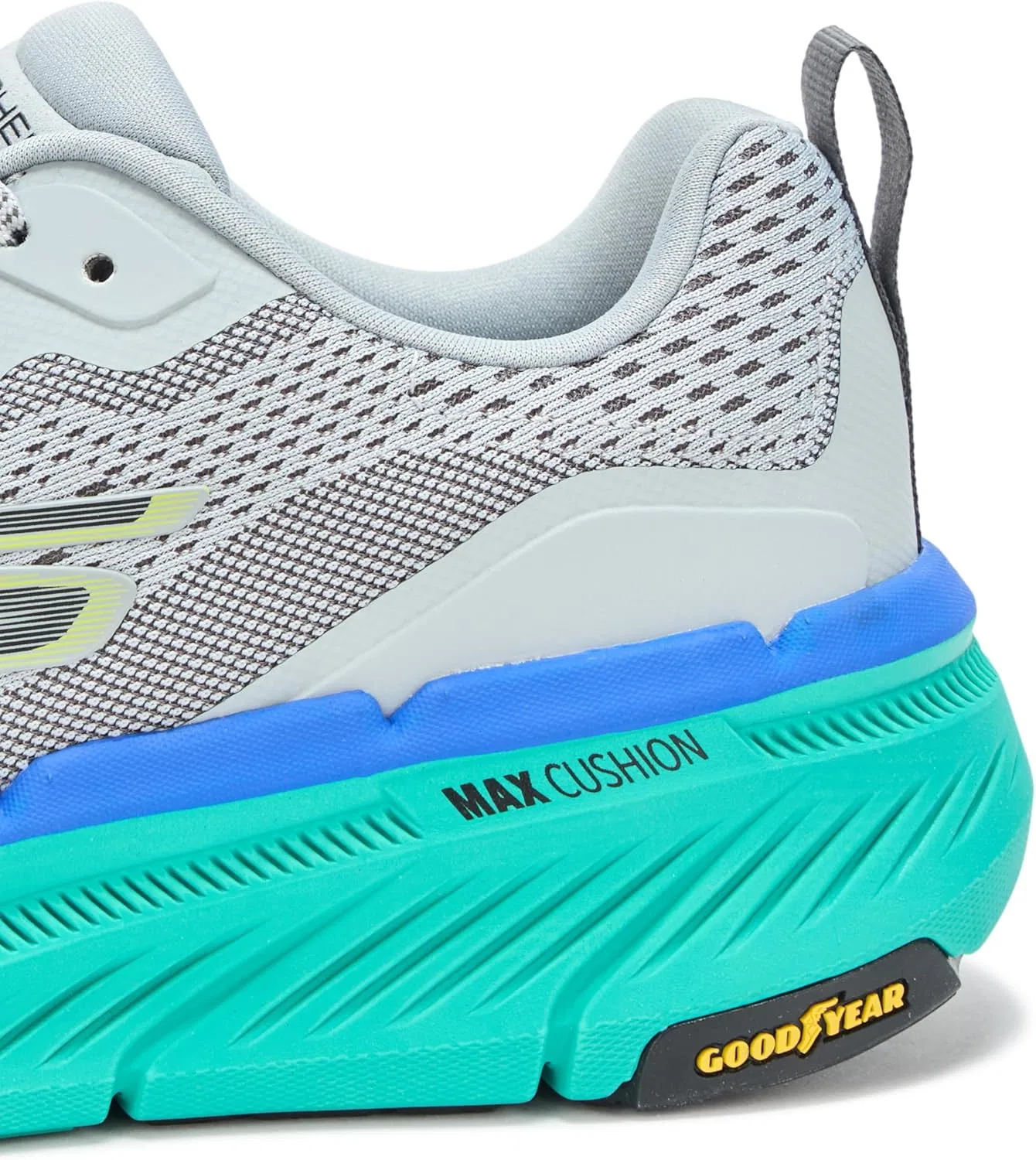 Мужские беговые кроссовки Skechers Max Cushioning Premier Vantage 2.0, Grey Multi-Coloured — фото 4