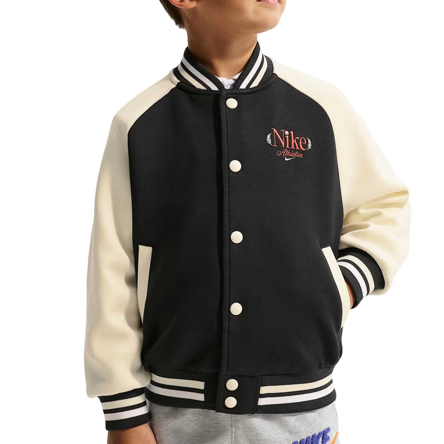 

Детская куртка Moderate Nike, черный/белый/красный/красный