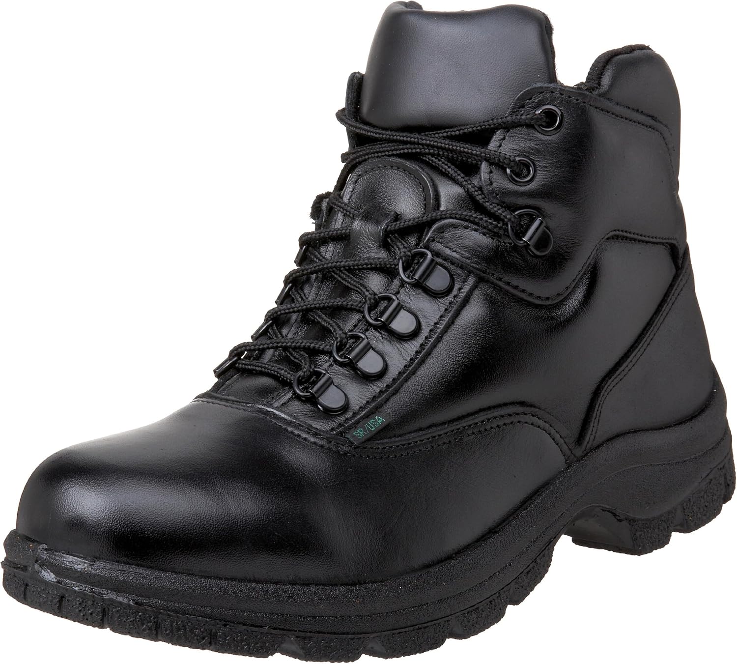 

Мужские кроссовки Thorogood Soft Streets Ultimate Cross-Trainer - премиальная черная кожа с комфортной стелькой и противоскользящей подошвой; соответствуют стандартам Berry и сертифицированы почтой