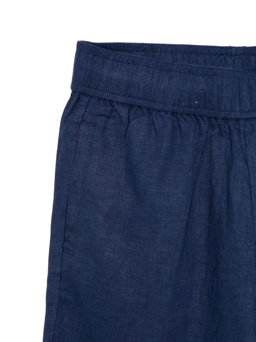 Комплект из рубашки и шорт с вышивкой Trussardi Junior, синий — фото 3