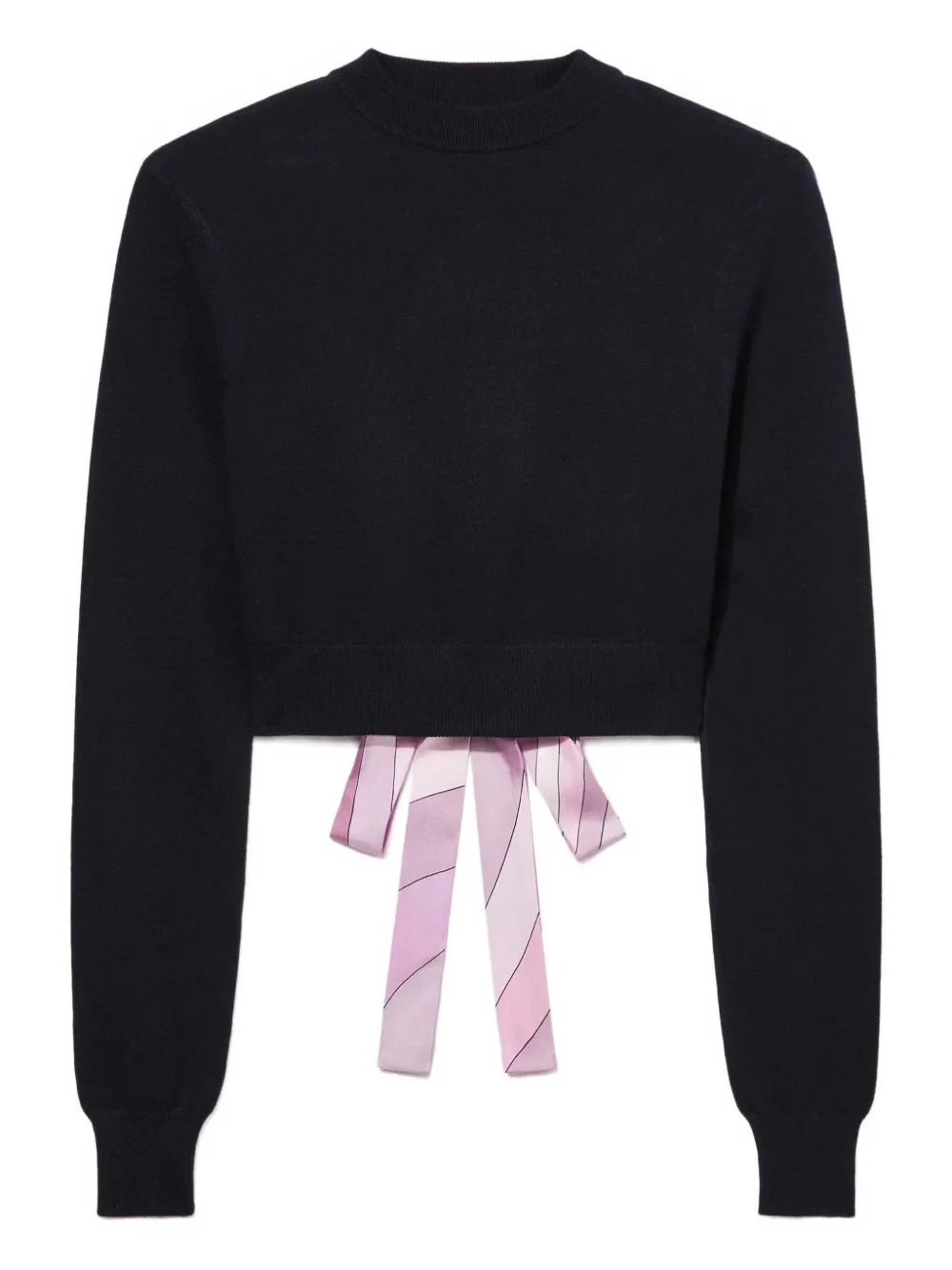 

Топ с открытой спиной Pucci, черный