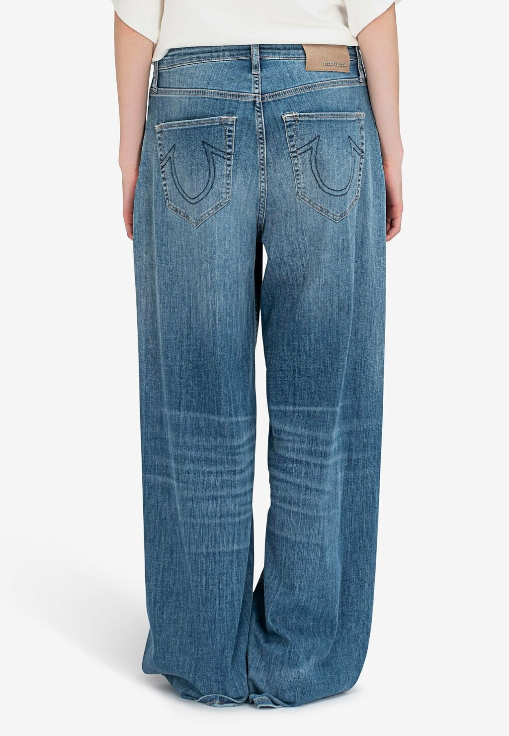

Расклешенные джинсы True Religion, синий