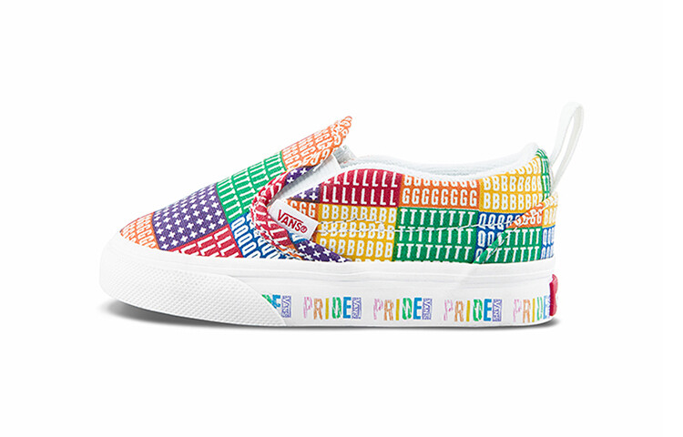 

Сандалии Vans Slip-On Classic Toddler 'Pride'