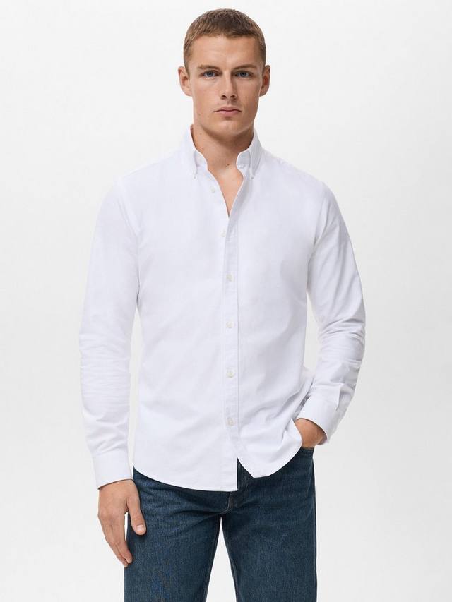 

Хлопковая рубашка Oxford Mango, White
