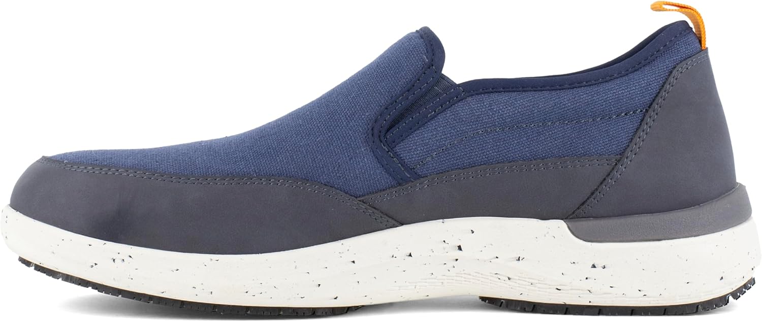 Мужские рабочие кроссовки Rockport Truflex Fly Mudguard Work Powered by MaxTrax Construction Shoe Rockport Works, темно-синий — фото 2
