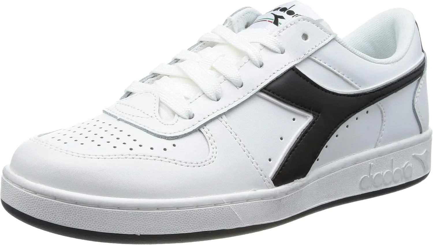 Гимнастические кроссовки Diadora Unisex Magic Basket Low Icona, черный