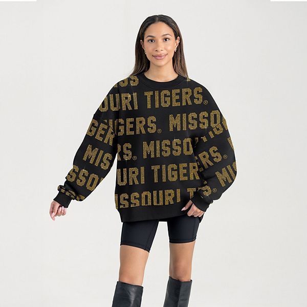 

Женский черный свитшот Missouri Tigers Hype Era Gameday Couture
