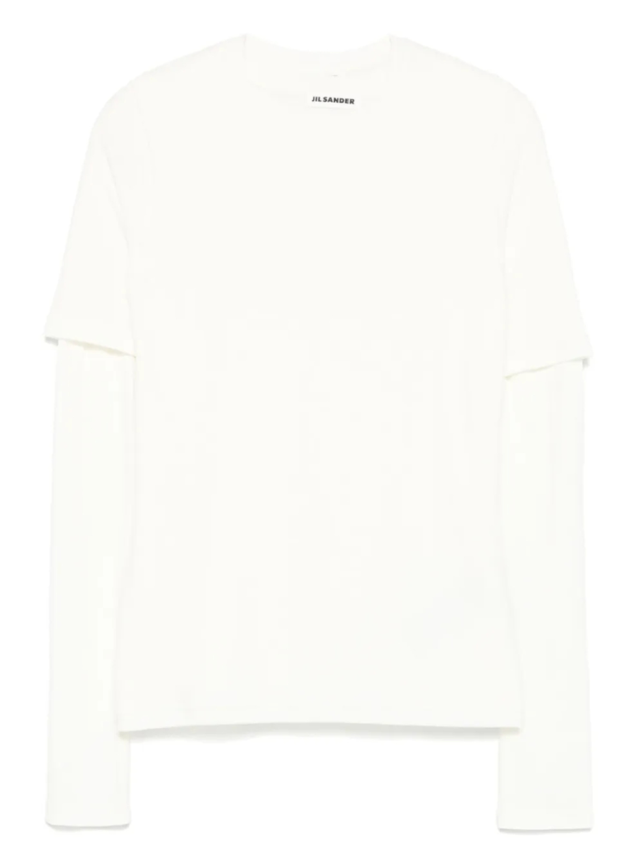 

Футболка из хлопка Jil Sander, нейтральный