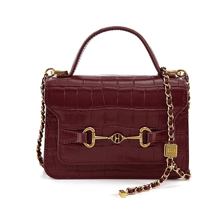 

ELLE Кожаная поясная сумка маленькая women's white/pink/blue/black