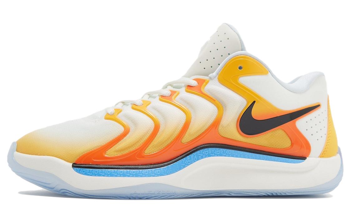 

Nike Кроссовки KD 17 EP 'Sunrise' в оранжево-бело-черном цвете, цвет Orange White Black