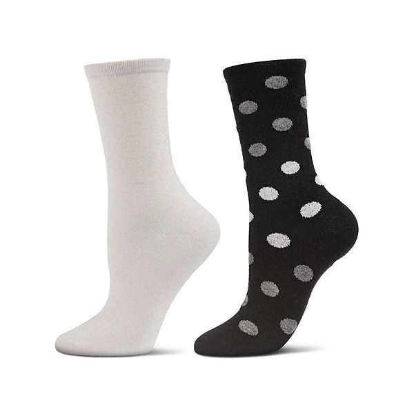 

Женские носки 2 пары, кашемировый микс Memoi, Black Beige