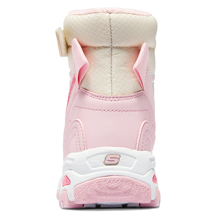 Зимние ботинки для детей Skechers Kids, розовый — фото 4