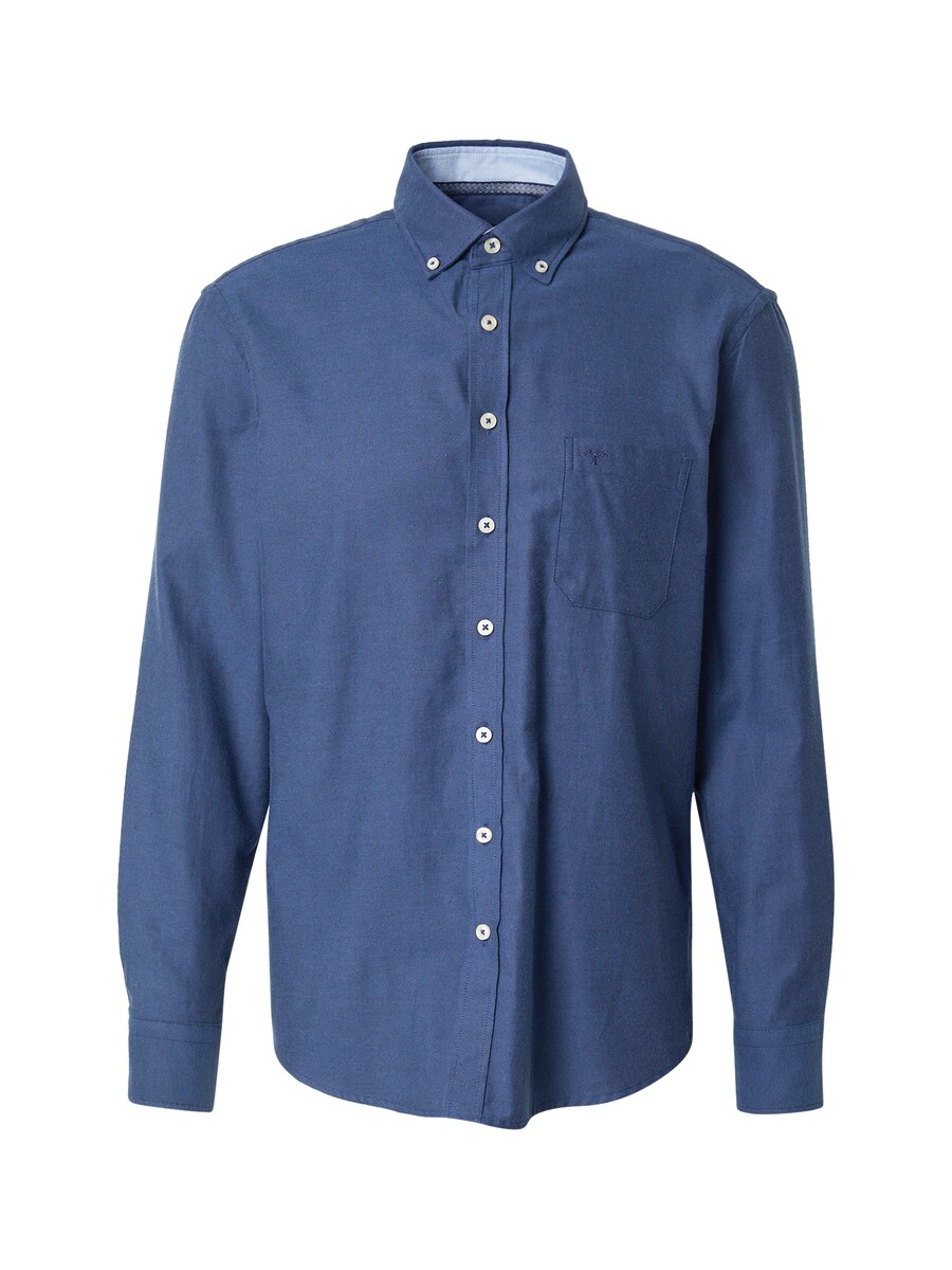 

Рубашка на пуговицах классического кроя FYNCH-HATTON, темно-синий