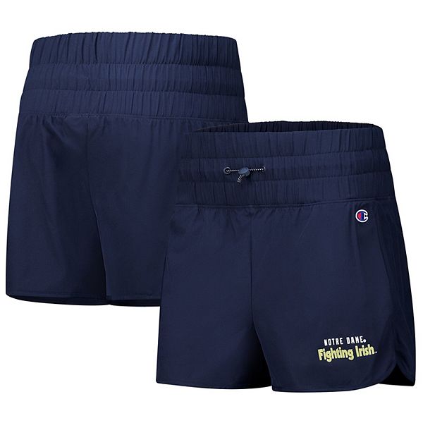 

Женские шорты Notre Dame Fighting Irish Tailgate Her woven в цвете navy Champion