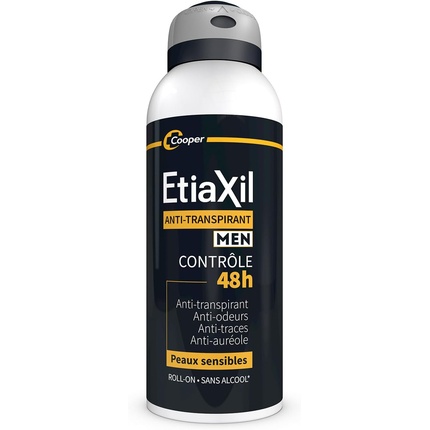 Дезодорант для мужчин Антиперспирант 48h Control Aerosol 150 мл - Упаковка из 2 шт Etiaxil — фото 2