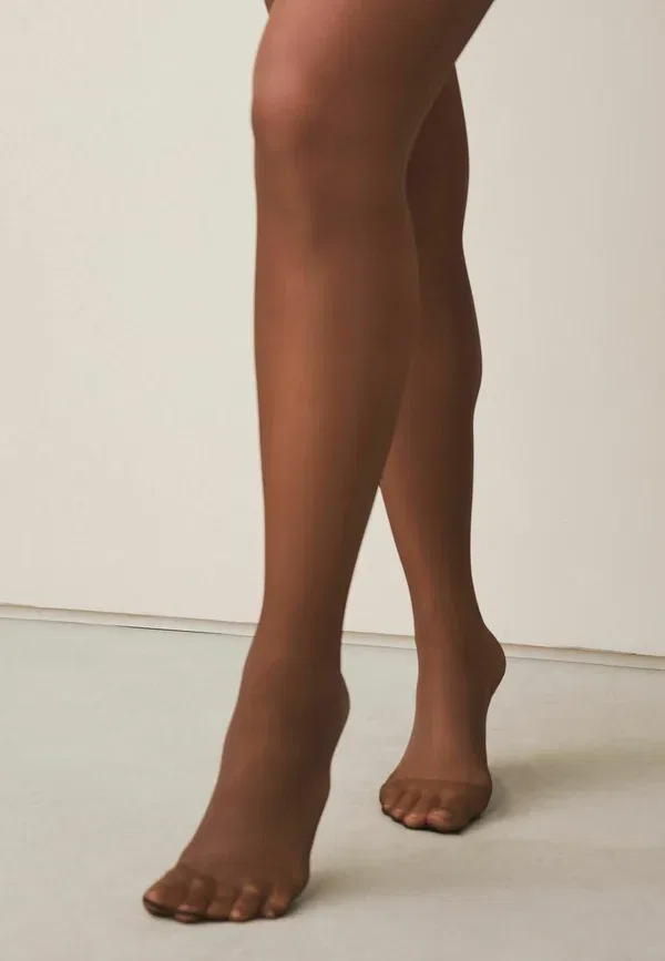 Колготки Next, 20 denier sheer gloss tights 3 pack, кофе — фото 4