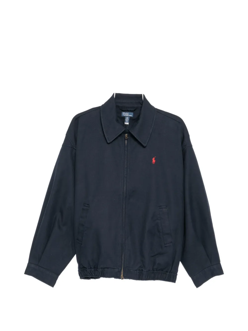 

Куртка с вышитым логотипом и двухсторонней молнией Polo Ralph Lauren, синий