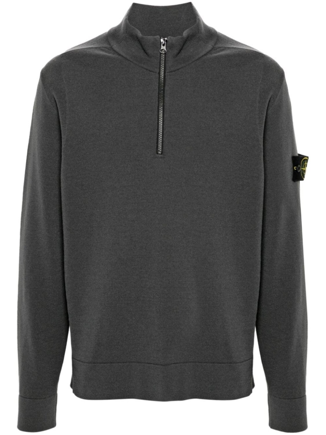 

Stone Island толстовка с логотипом Compass, серый