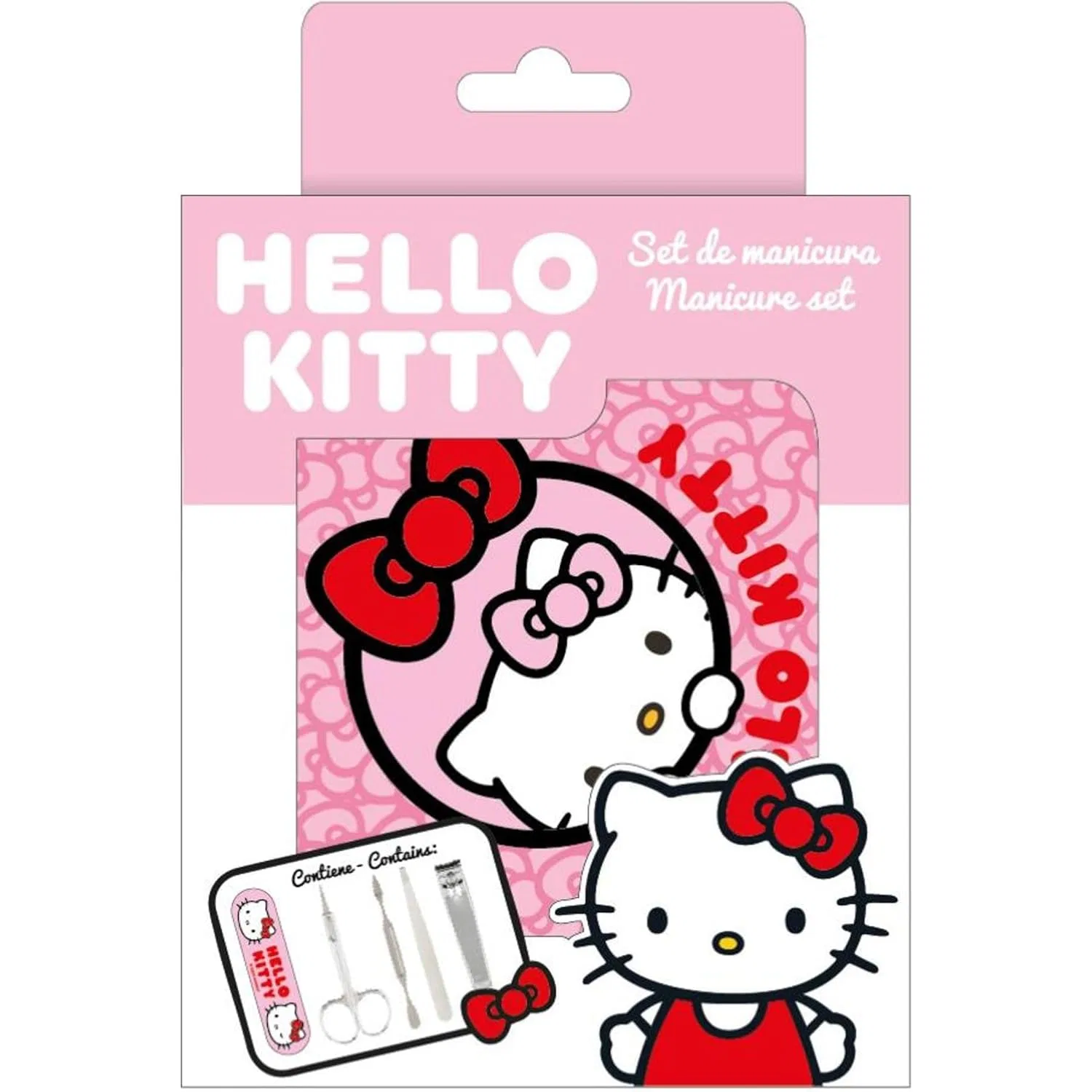 Детский маникюрный набор Hello Kitty в металлическом футляре ‎Cerdá Life'S Little Moments — фото 2