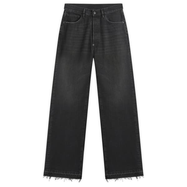 

Maison Margiela Выстиранные черные джинсы