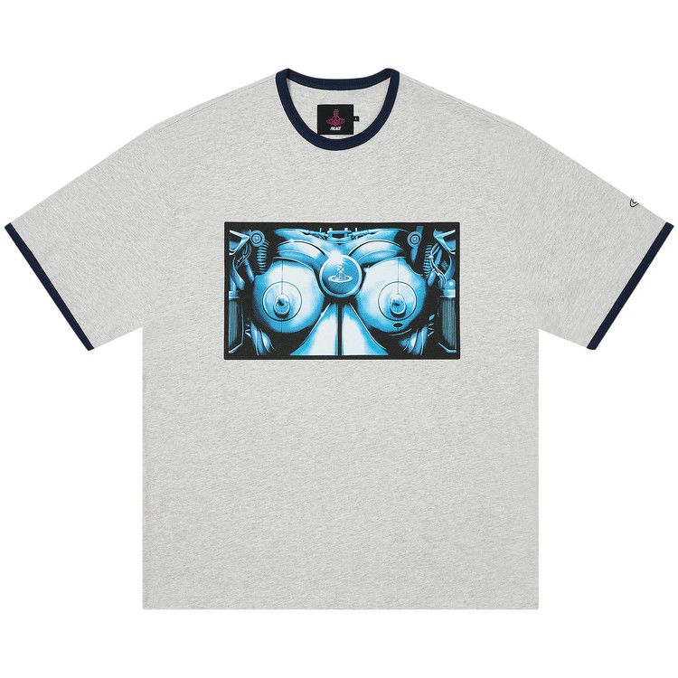 

Футболка Palace x Vivienne Westwood Ringer T-Shirt, Grey