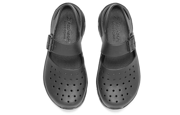 Сандалии foamies 'black' Skechers, черный — фото 4