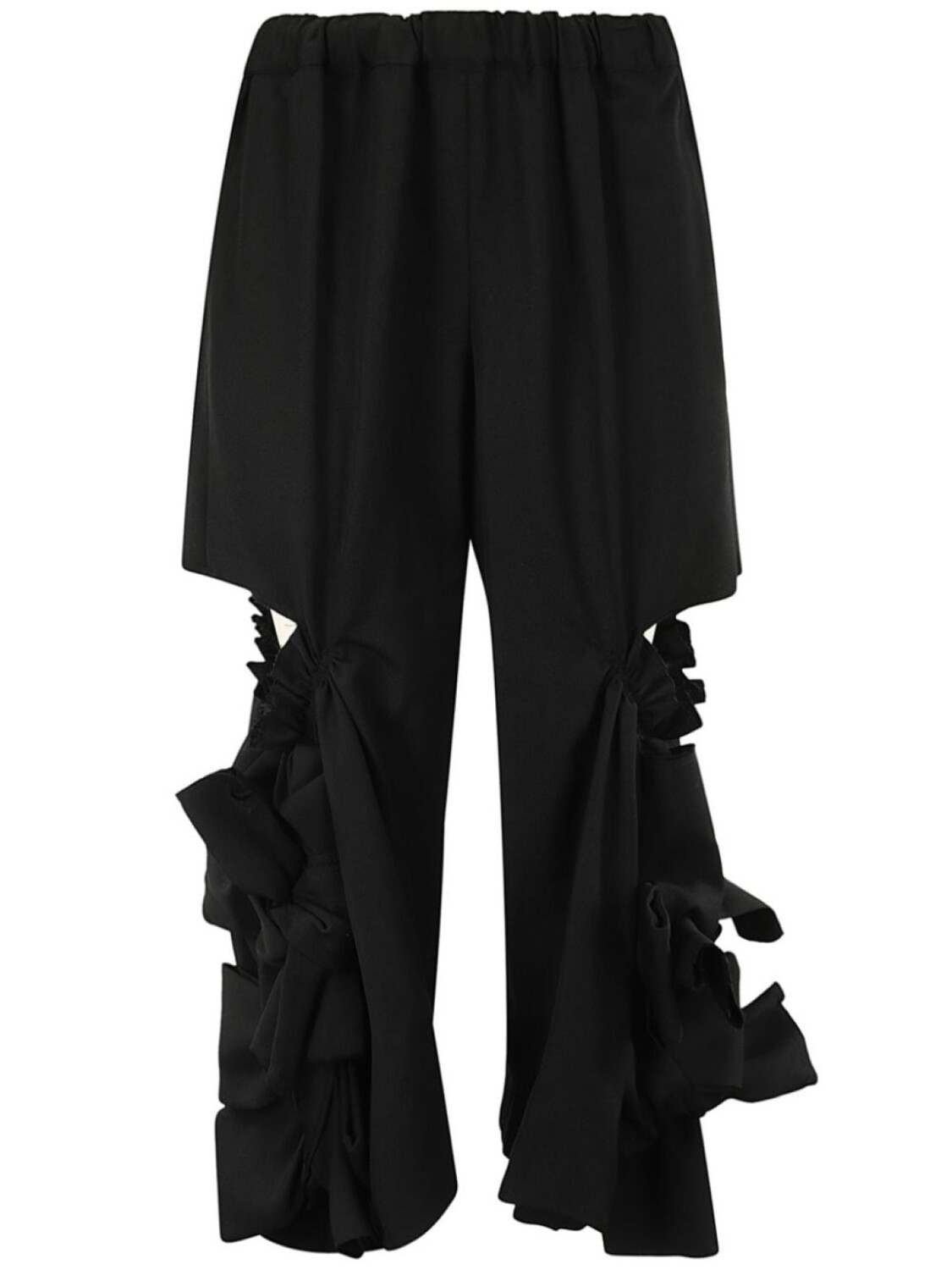 

Потертые брюки Comme Des Garçons, черный