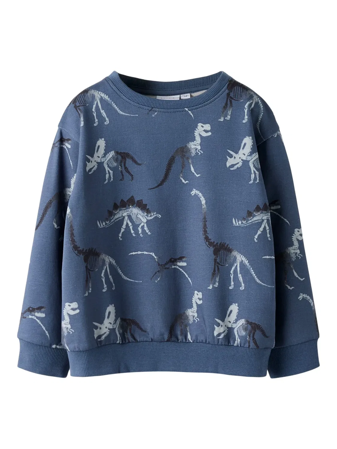 Свитшот с принтом Name it, vintage indigo
