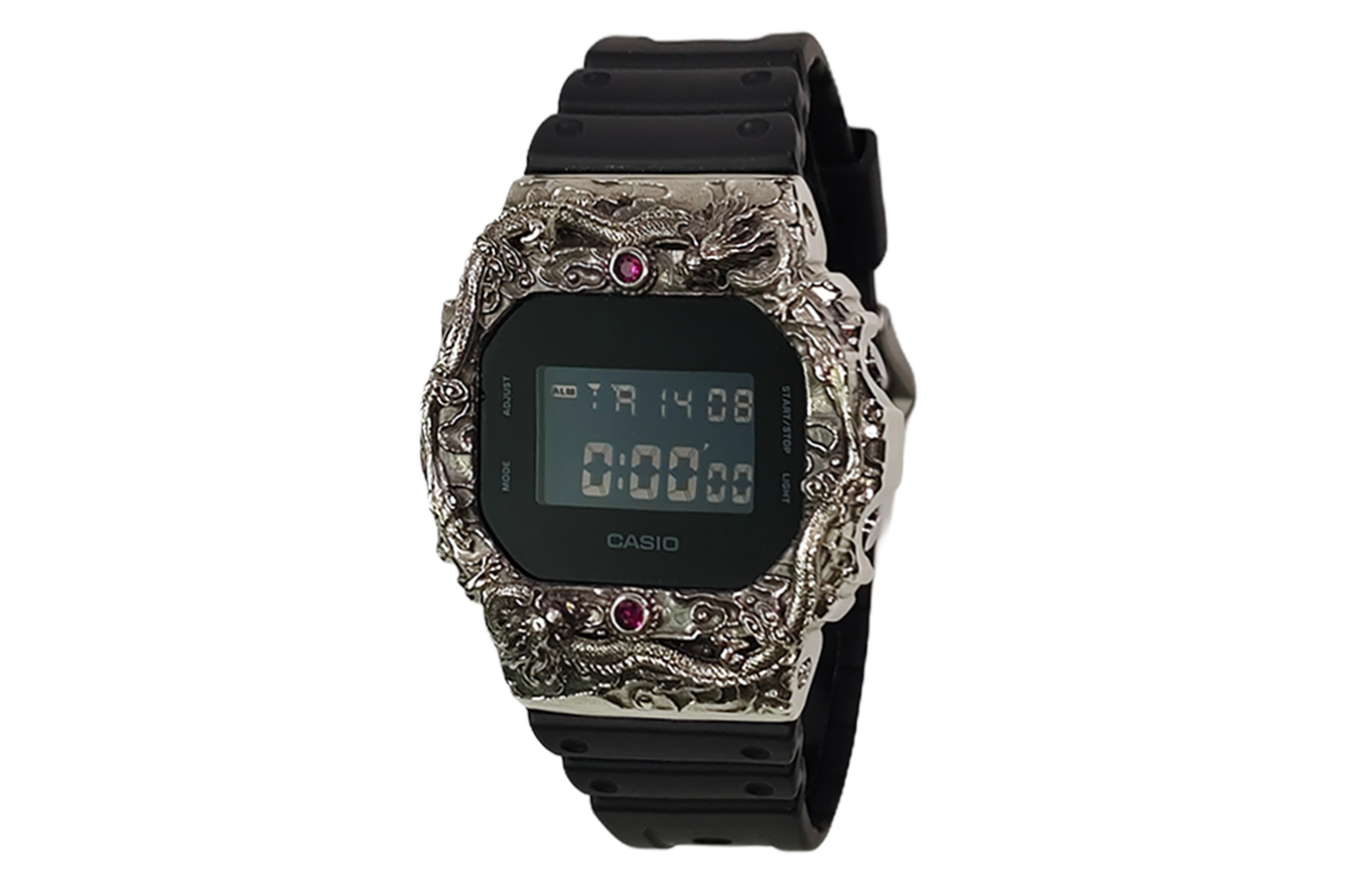 

CASIO Часы Retrofit Series Thorn Compact Collection Quartz Movement Resin Strap Watch Unisex Black Dial