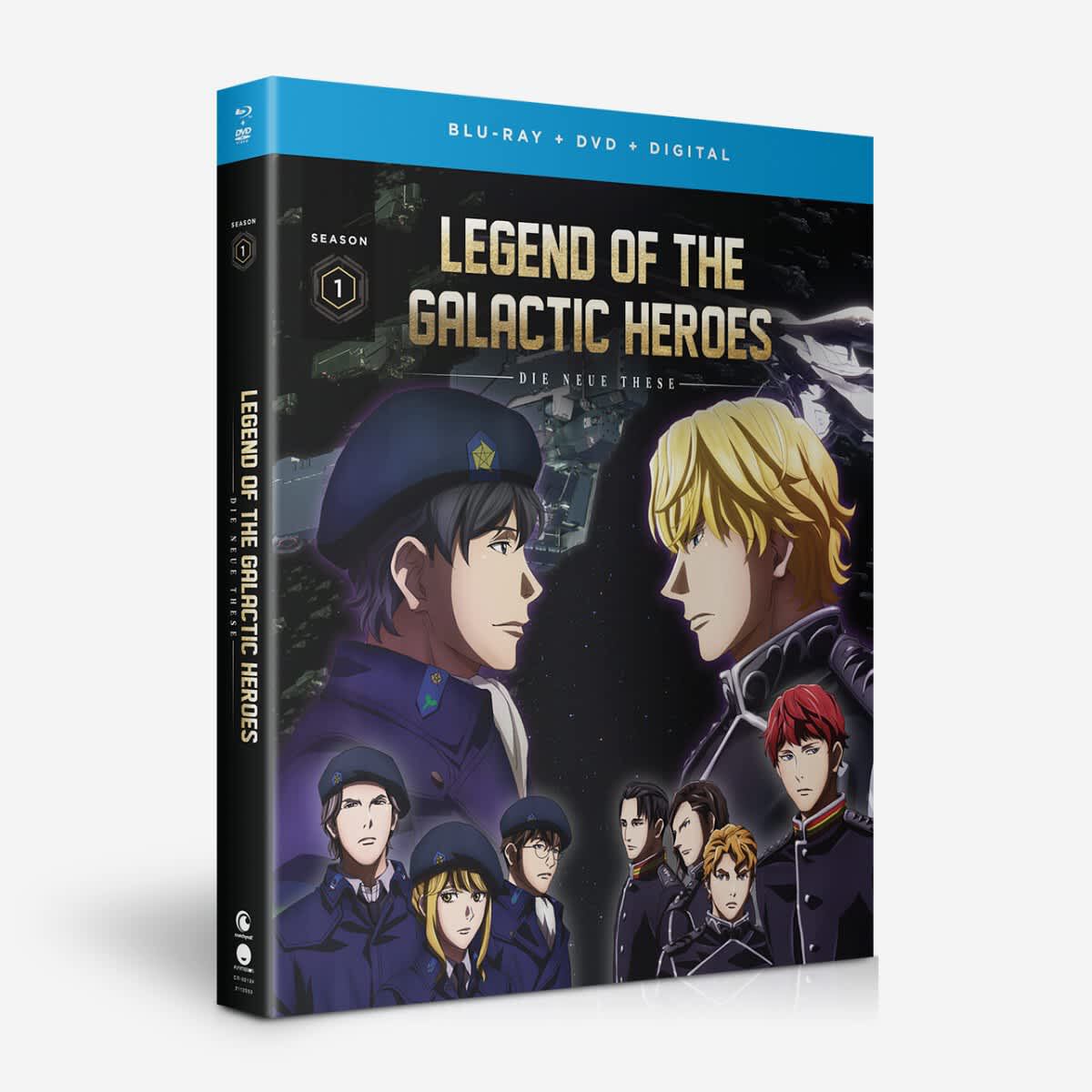 

Blu-Ray диск Legend of the Galactic Heroes: Die Neue These - Season 1 - Blu-Ray + DVD