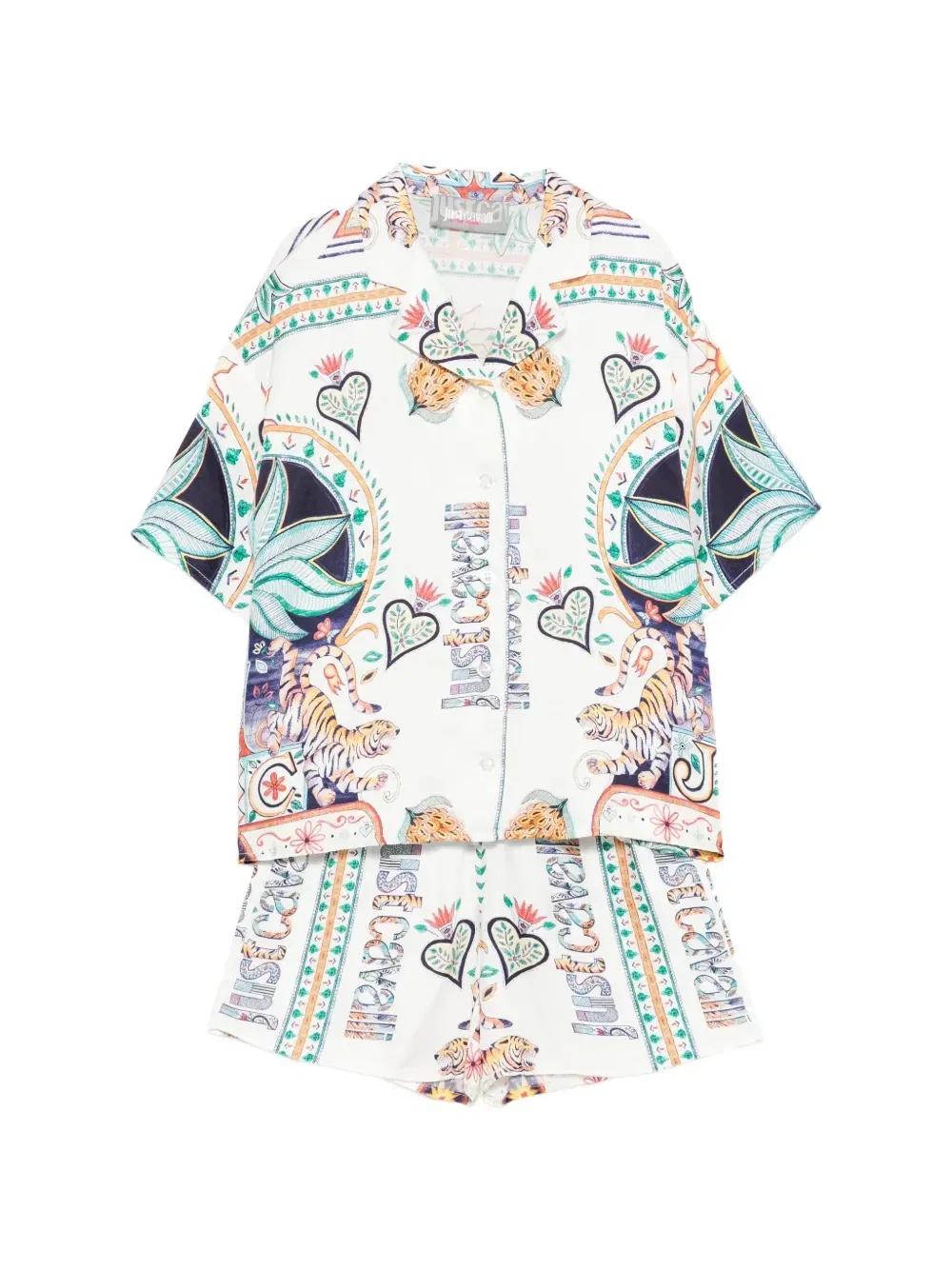 Комплект шорт с узором (комплект из двух предметов) Just Cavalli, белый
