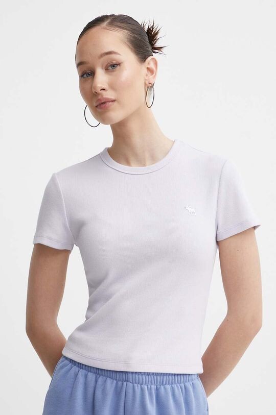 

Футболка Abercrombie & Fitch, фиолетовый
