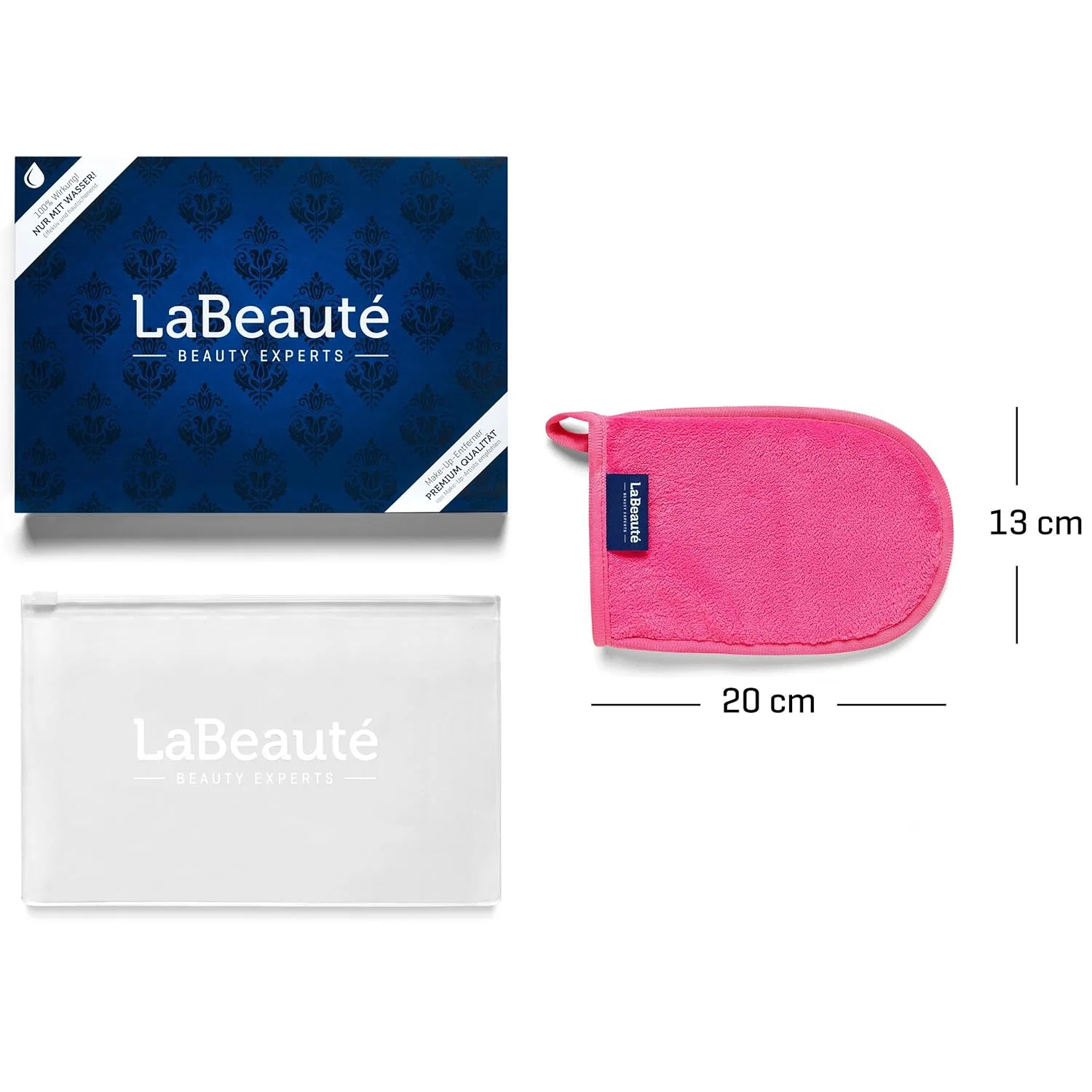 Средство для снятия макияжа Labeauté — Многоразовая салфетка для снятия макияжа от , Pink — фото 4