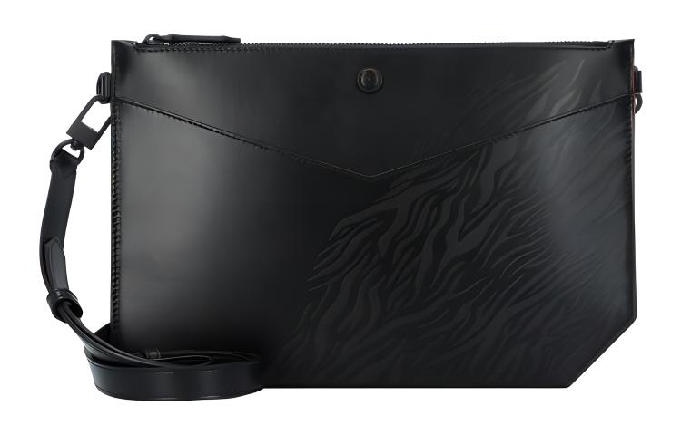 

MONTBLANC Женская сумка-портфель Meisterstück из коровьей кожи, клатч, черный