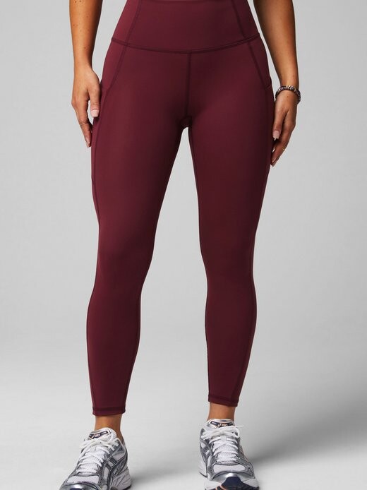 

Леггинсы oasis pureluxe леггинсы 7/8 с высокой талией Fabletics, красный