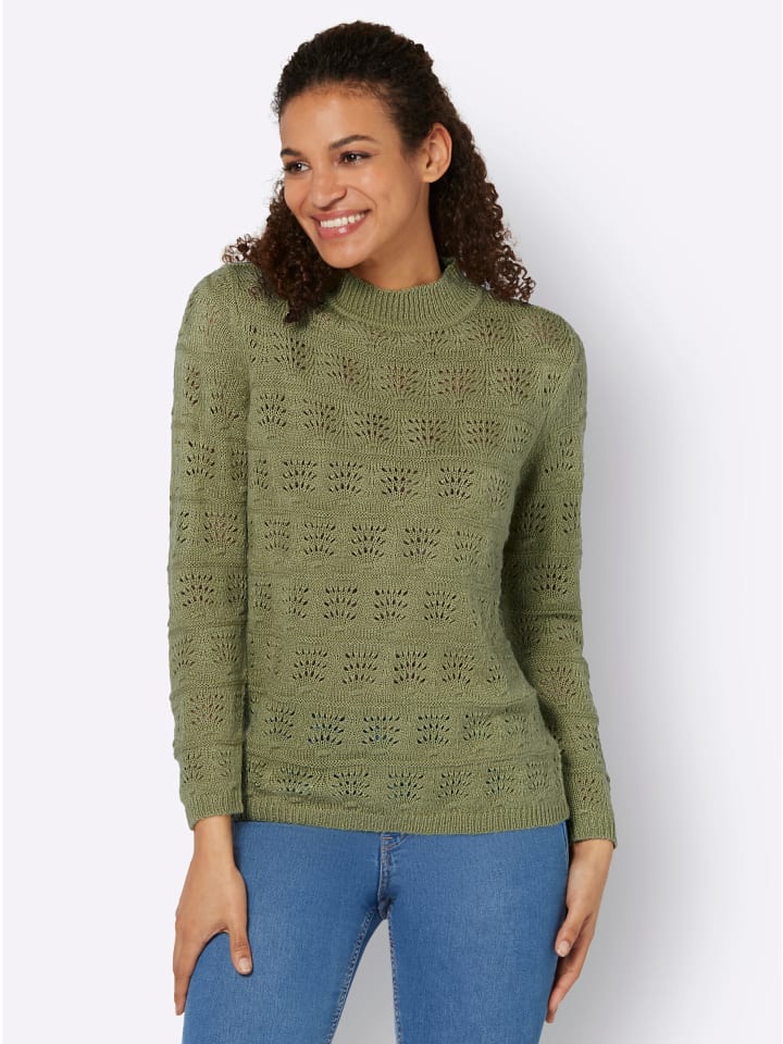 

Свитер с воротником-стойкой из меланжевого тростника WITT WEIDEN