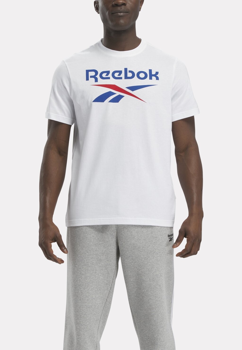 

Рубашка с принтом Reebok SHORT SLEEVE, цвет White, Серый, Рубашка с принтом Reebok SHORT SLEEVE, цвет White