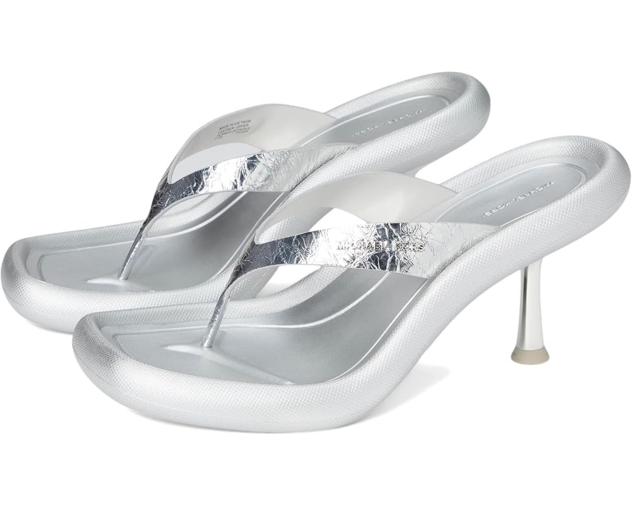 Туфли MICHAEL Michael Kors Splash Heeled Sandal, серебряный
