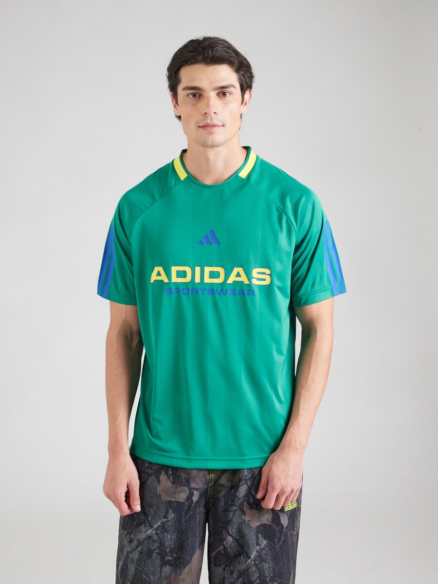 Футболка Performance ADIDAS SPORTSWEAR Tiro, зеленый — фото 2