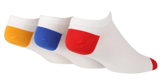 

Набор из 3 мужских дышащих спортивных спортивных носков Wildfoot из бамбука Wildfeet, бежевый
