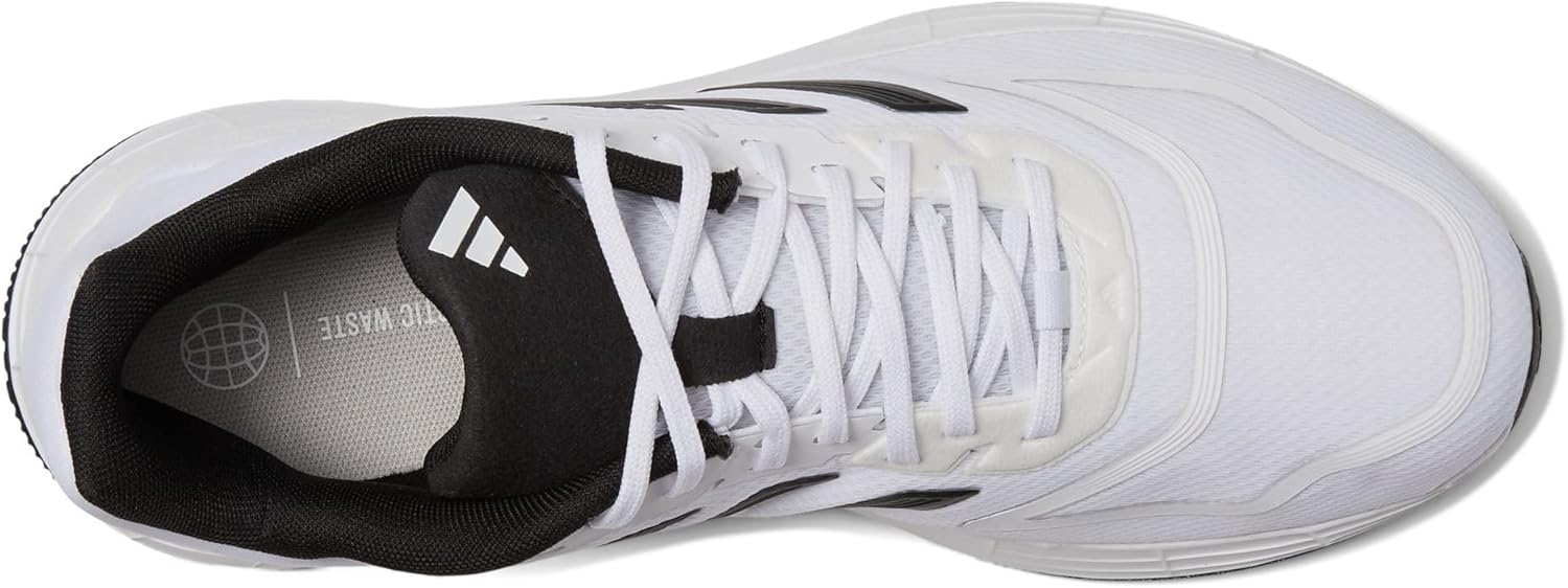 Мужские беговые кроссовки Adidas Duramo SL 2.0, белый/черный — фото 2