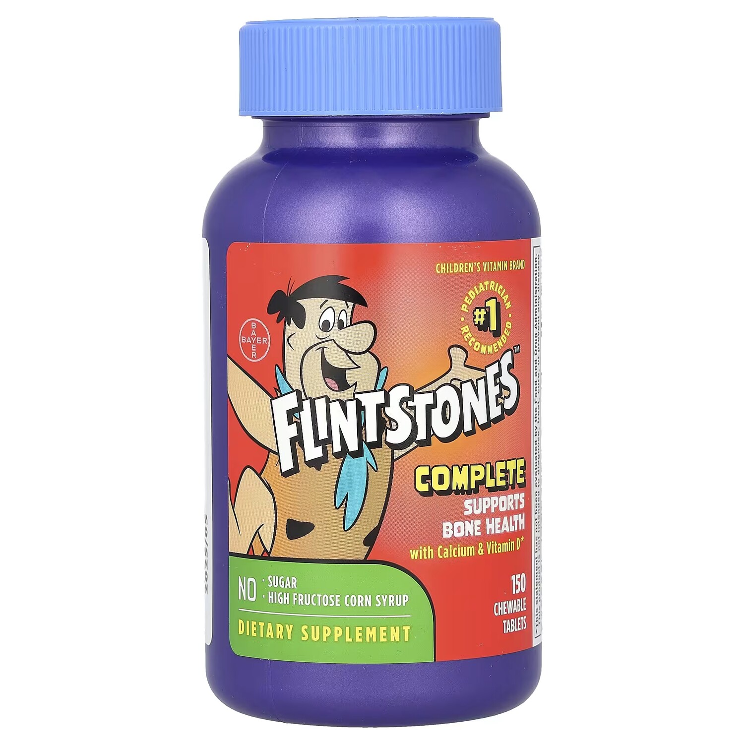 

Добавка Flintstones с кальцием и витамином D, 150 жевательных таблеток