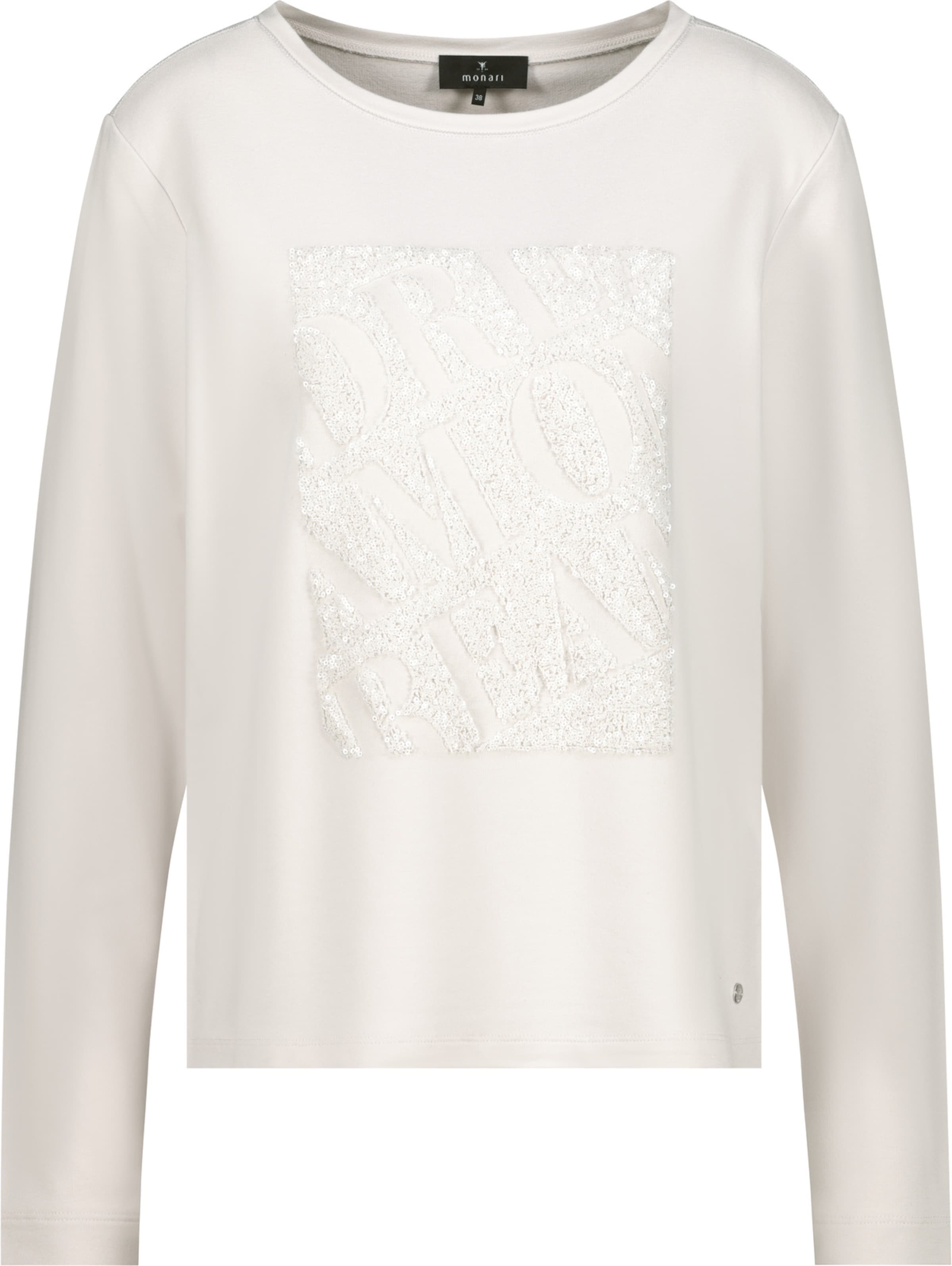 

Monari Лонгслив в натуральном белом цвете