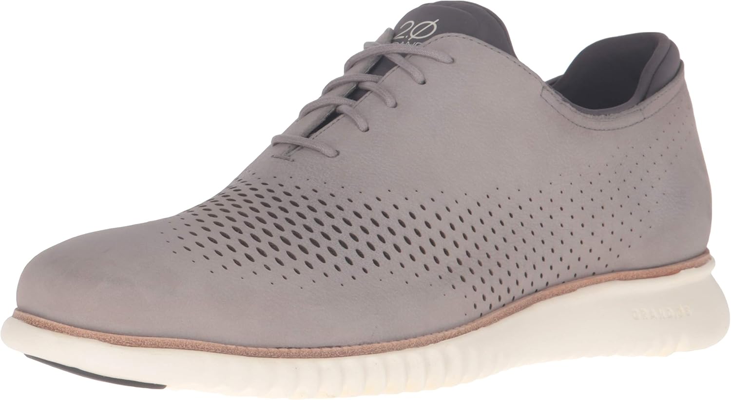 

Мужские оксфорды Cole Haan 2.Zerogrand с лазерной перфорацией, Ironstone Nubuck