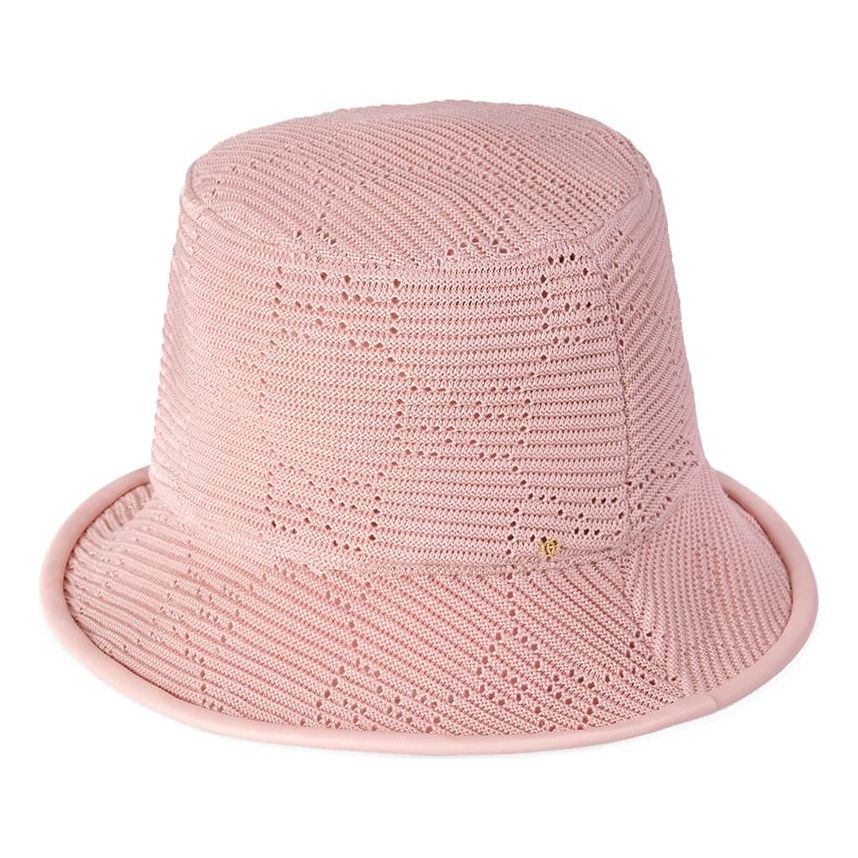 

Бейсболка Gucci GG Cable Knit Fedora Hat 'Pink', розовый