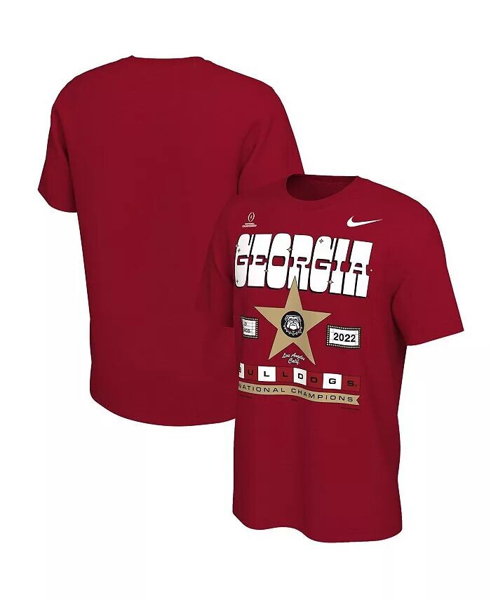 

Мужская футболка Red Georgia Bulldogs College Football Playoff 2022 National Champions Celebration Nike